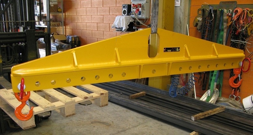 lifting beam reduced height 10 tons